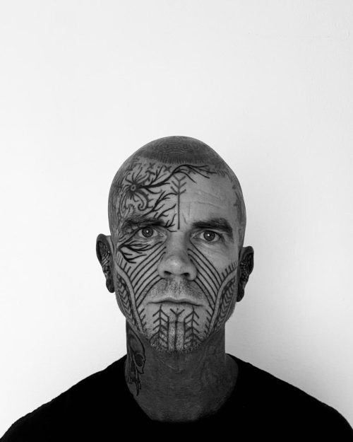 Tarzan, tattoo artist at Cape Electric Tattoo
